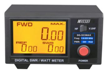 台湾製 NISSEI DG-503 デジタルSWR,パワー計 送料込み | H&Cハム