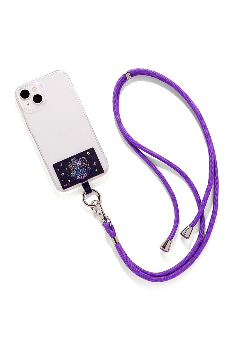 フォンタブ&ストラップ(NEON) BT21 – LINE FRIENDS SQUARE JAPAN OFFICIAL