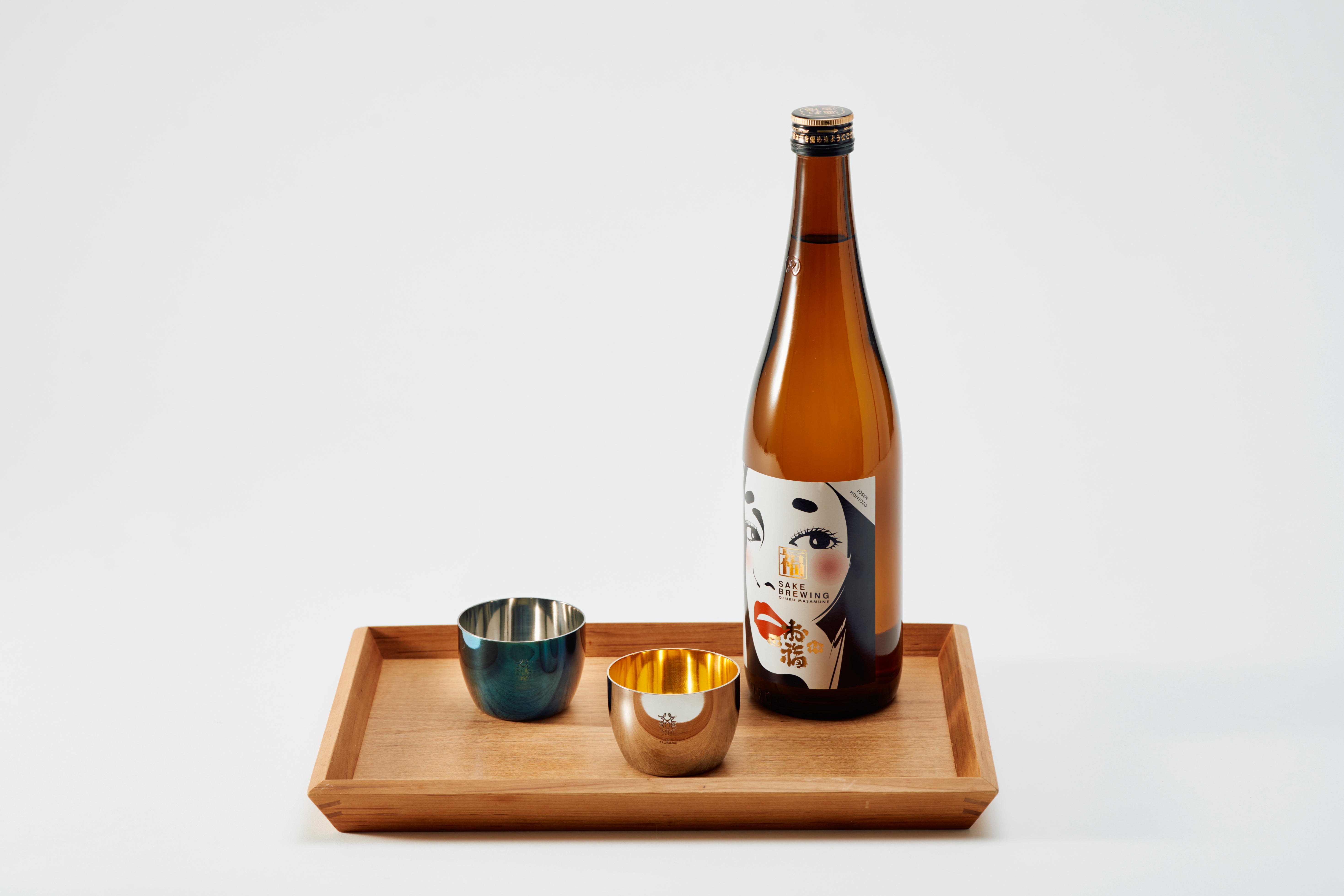AO GINHURUMI sake cup – Link Nagano