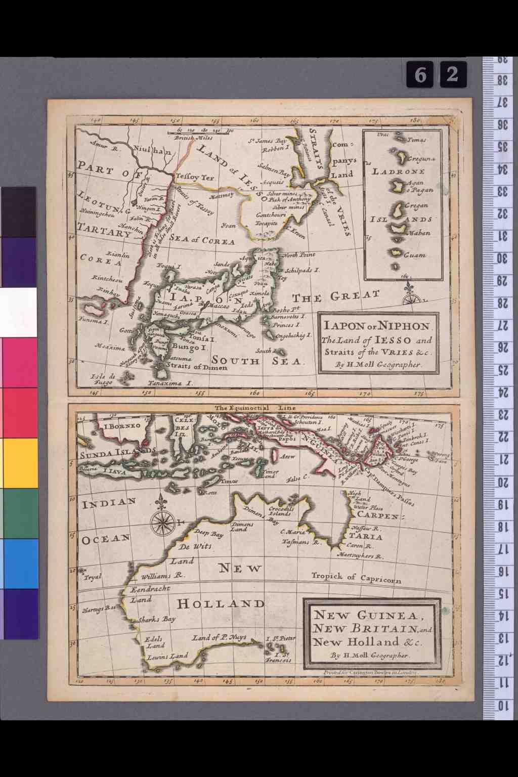 西洋古版日本地図一覧