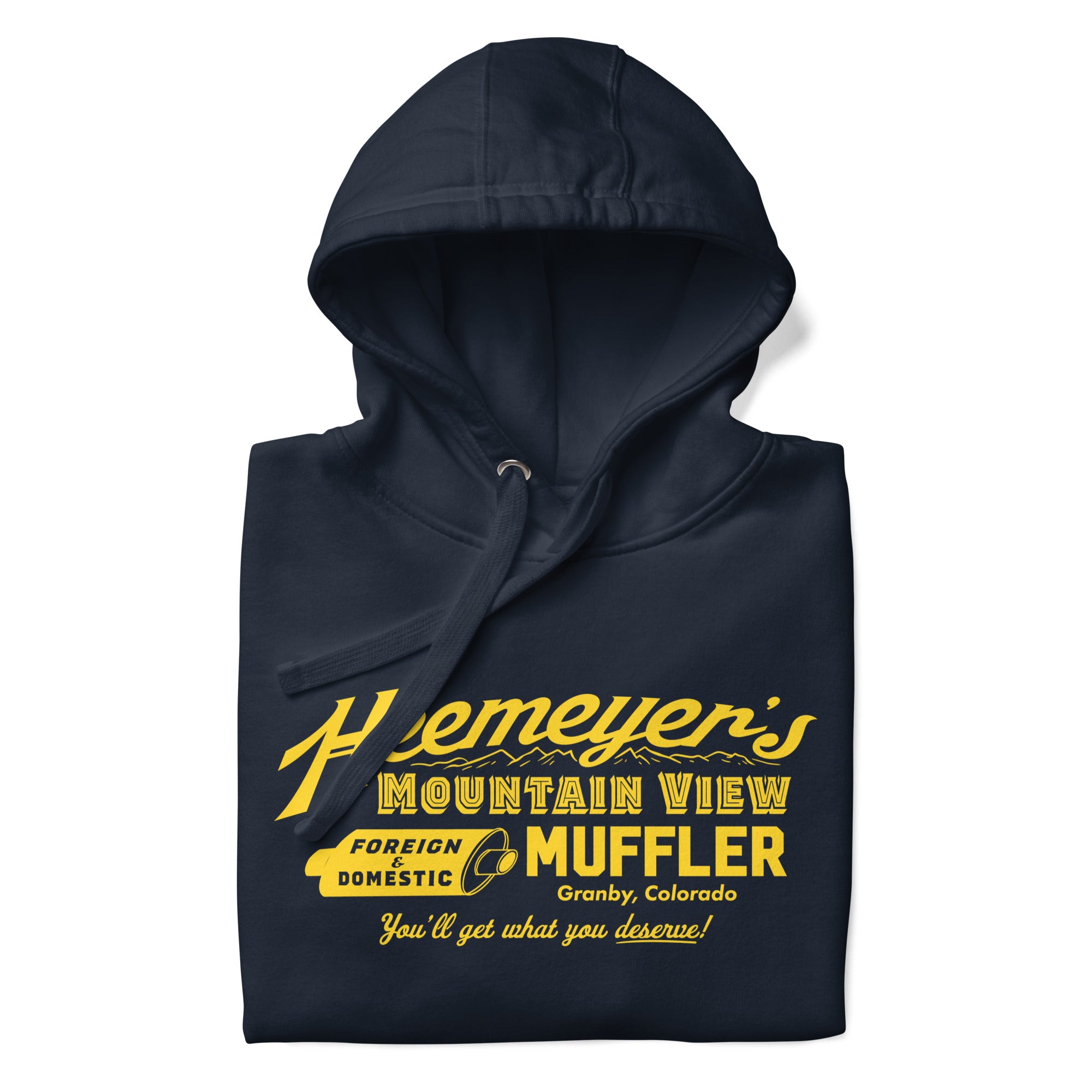 Heemeyer's Mountain View Muffler Hoodie - Liberty Maniacs