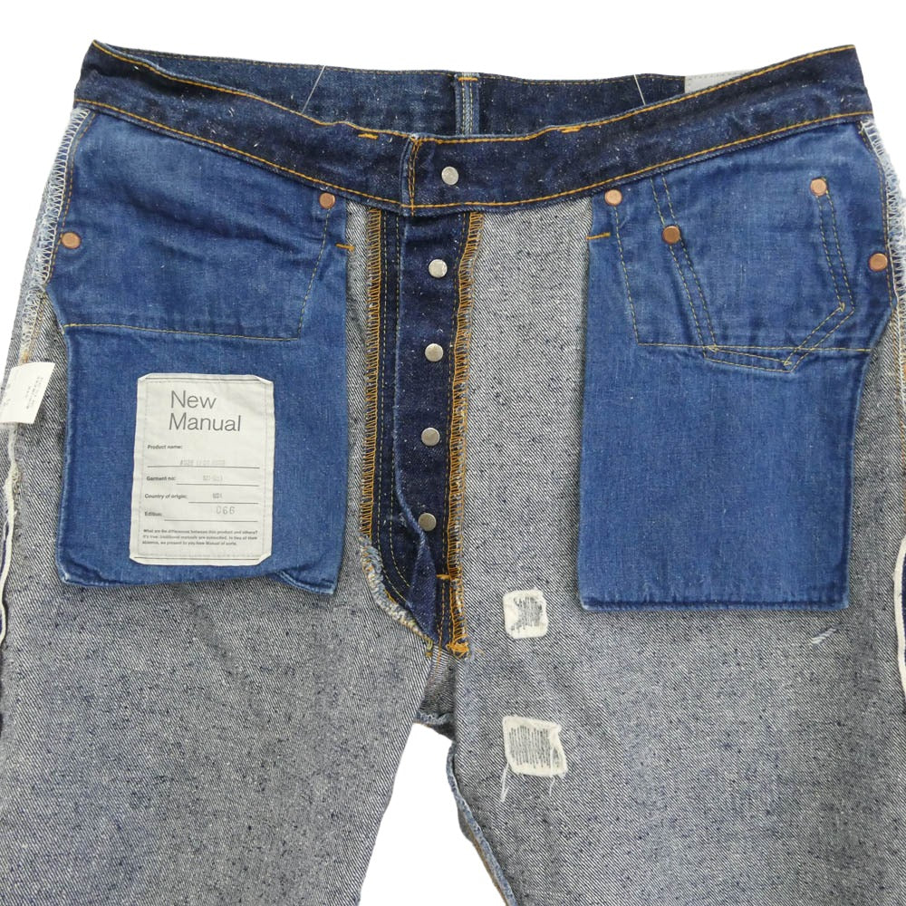 New Manual ニューマニュアル NM-No.1 #028 LV 66 JEANS 100 Limited