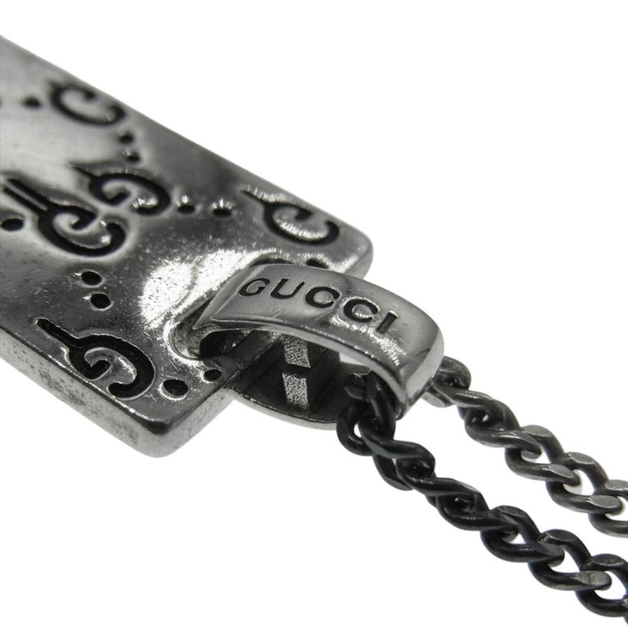グッチ ゴーストプレート ネックレス Ag925 シルバー 買取実績