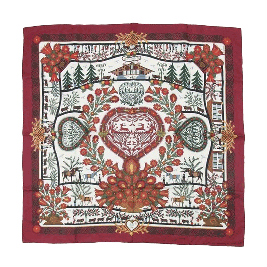 エルメス カレ90 GRAND UNIFORME グランドユニフォーム シルク