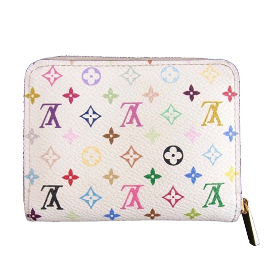 ルイヴィトン 10年製 M93741 モノグラムマルチカラー ジッピー コイン