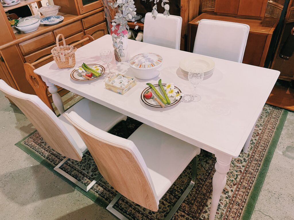 Franc Franc アルパ ダイニングテーブル ホワイトの買取をさせて