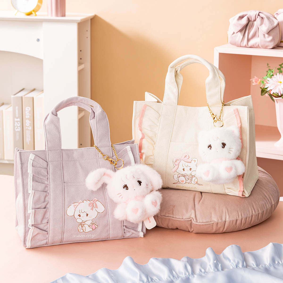 Lil ala mode おすわりキーチェーンマスコット（ムース） – Lil ala