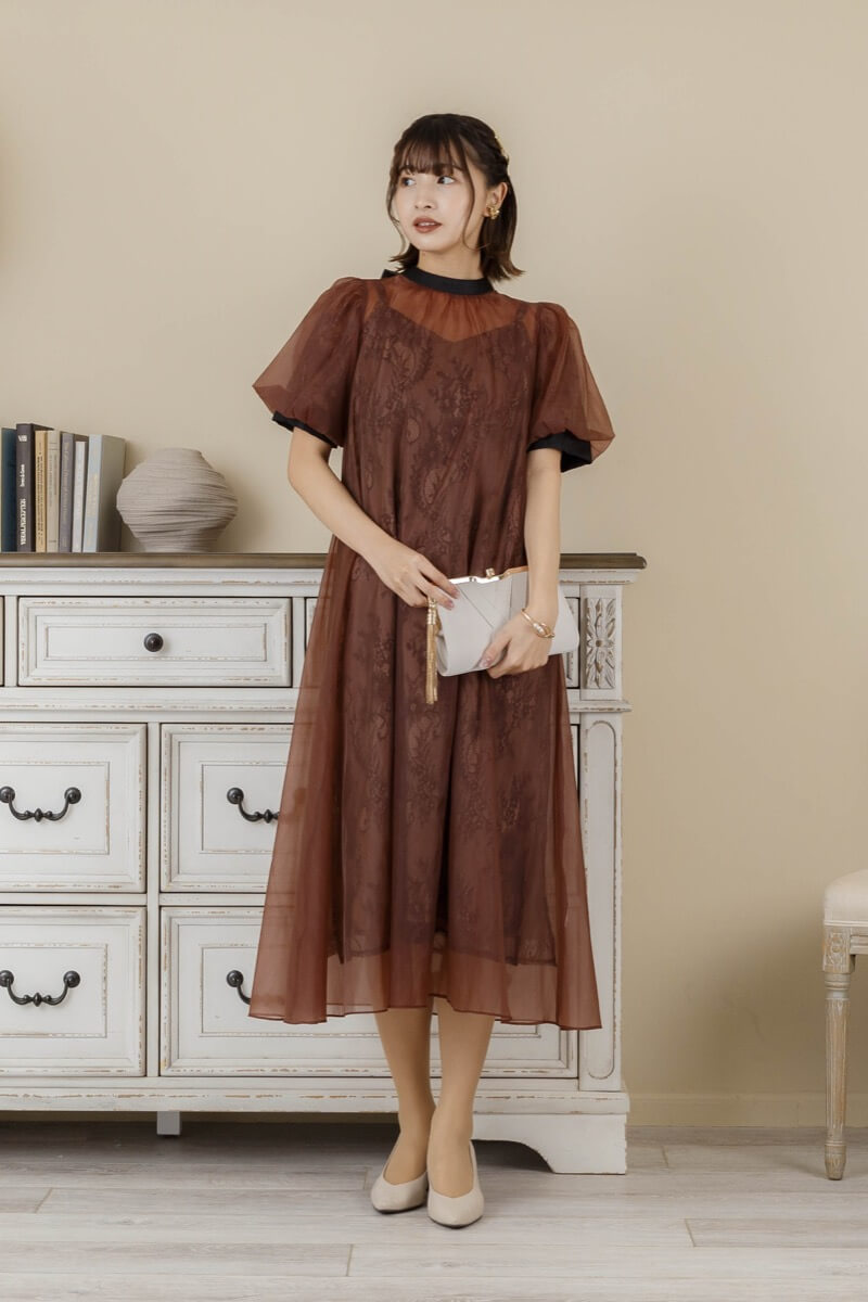 coco 新品 ドリードール ティアードAラインドレス coco 新品 ドリー