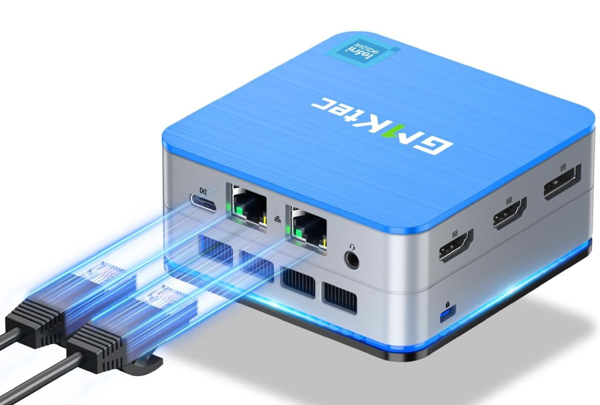 GMK NucBox G2 Plus is another 3.4 inch Intel N150 mini PC that