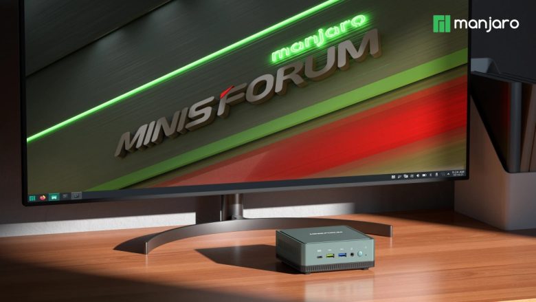 MINISFORUM DeskMini UM350 mini PC now available with Manjaro Linux