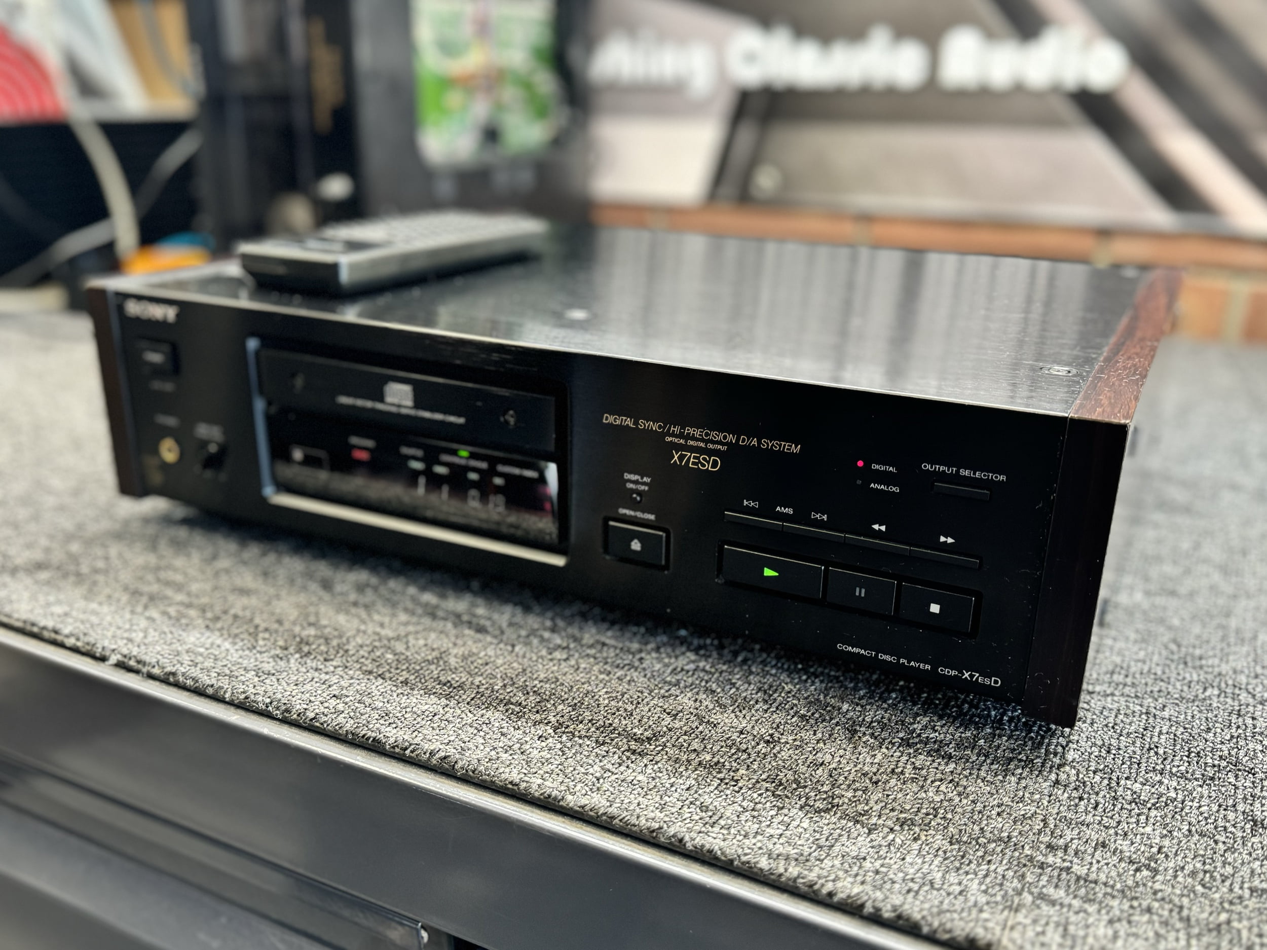 Legendary Sony CDP-X7ESD CD Player For Sale! | LiQUiD AUDiO