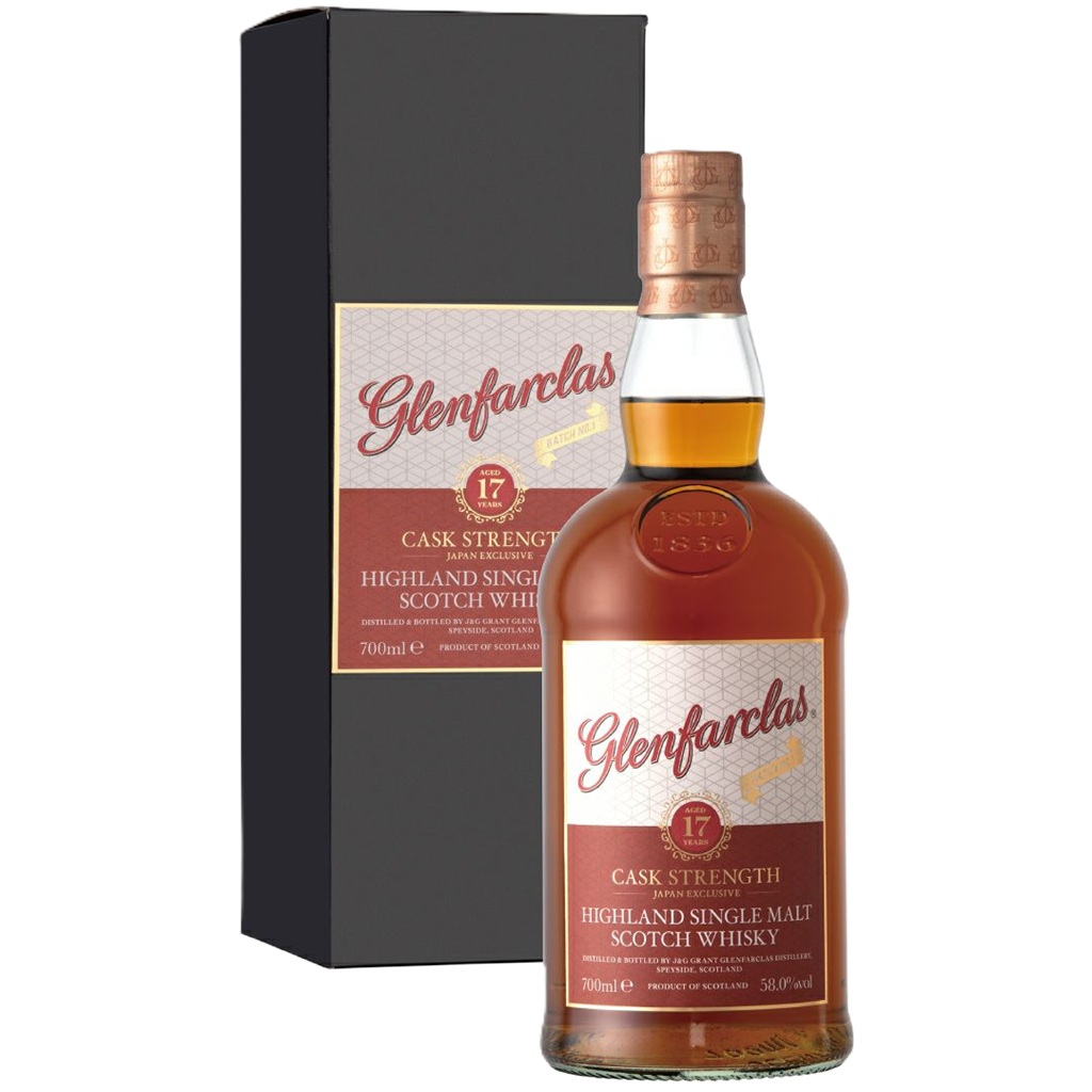 グレンファークラス 17年 カスクストレングス バッチ1 700ml 58