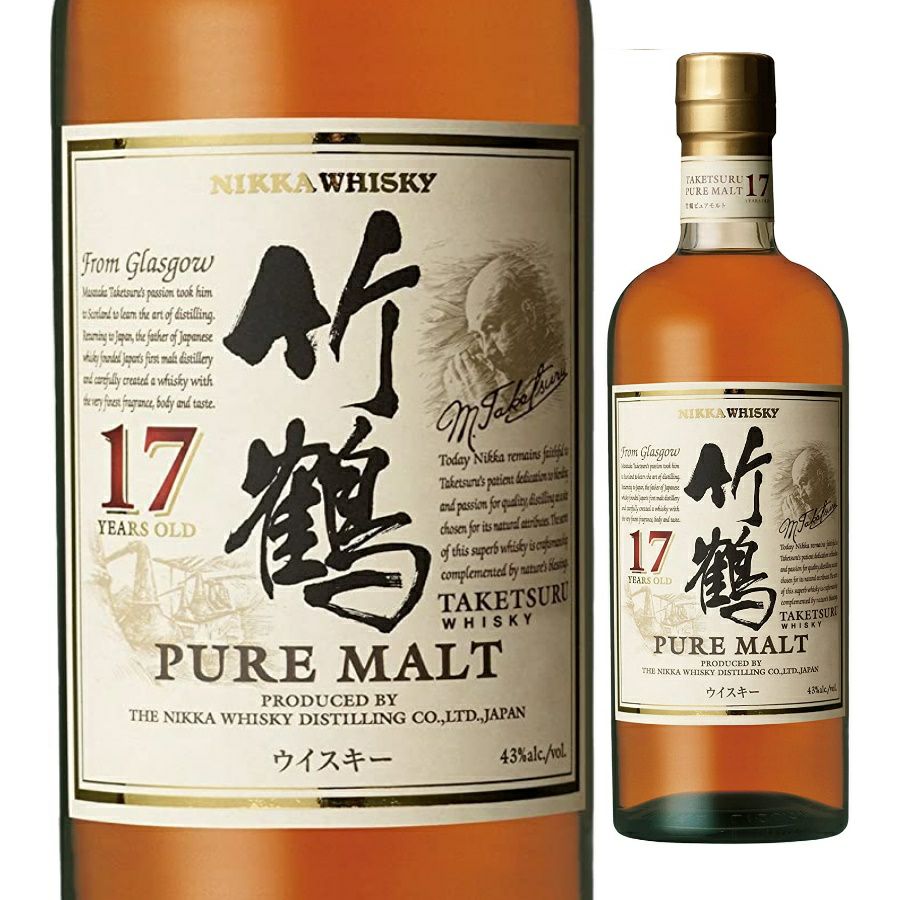 ニッカウヰスキー 竹鶴17年 700ml | お酒の総合専門店【LIQUOR DEPOT