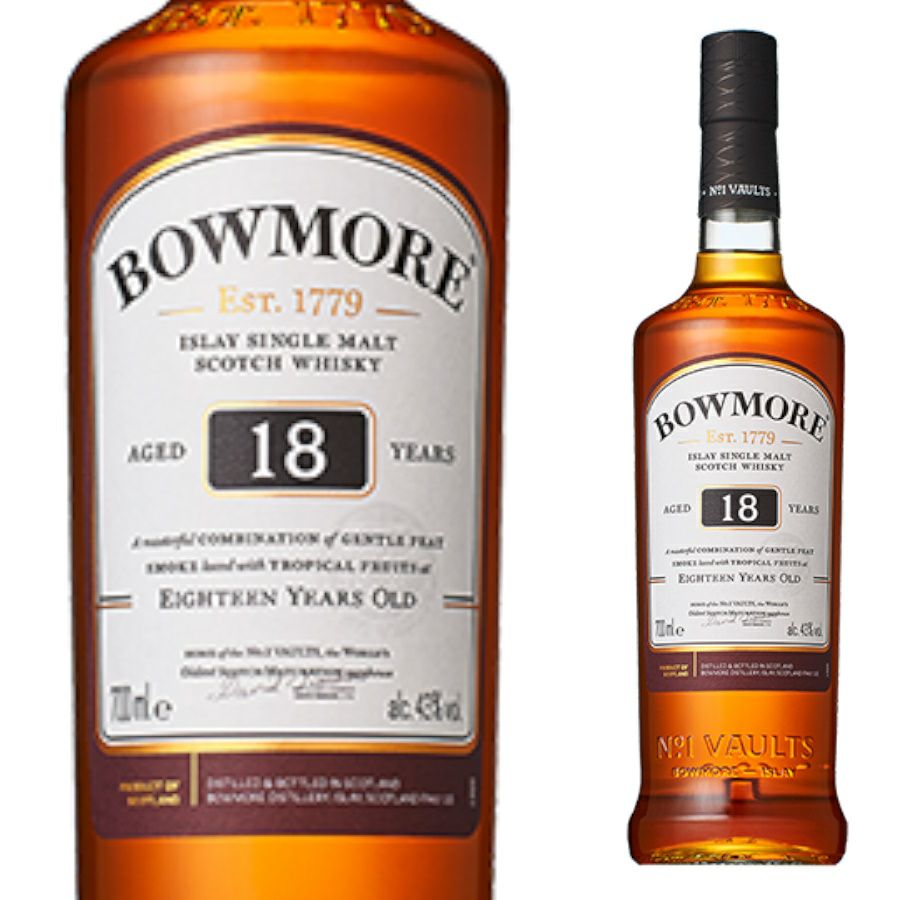 未開栓品】BOWMORE 18年 700ml シングルモルトウイスキー ボウモア 18