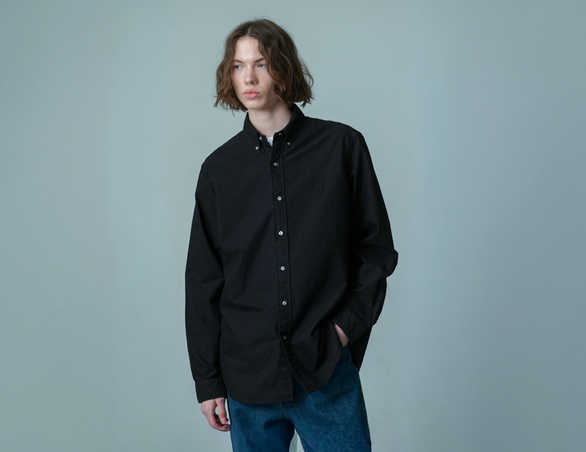 POLO RALPH LAUREN for Ron Herman 26SS Black Garment Dye Collection