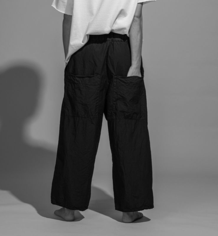 album di famiglia 23_178 WIDE & SHORT TROUSERS TC(サイズMのみ