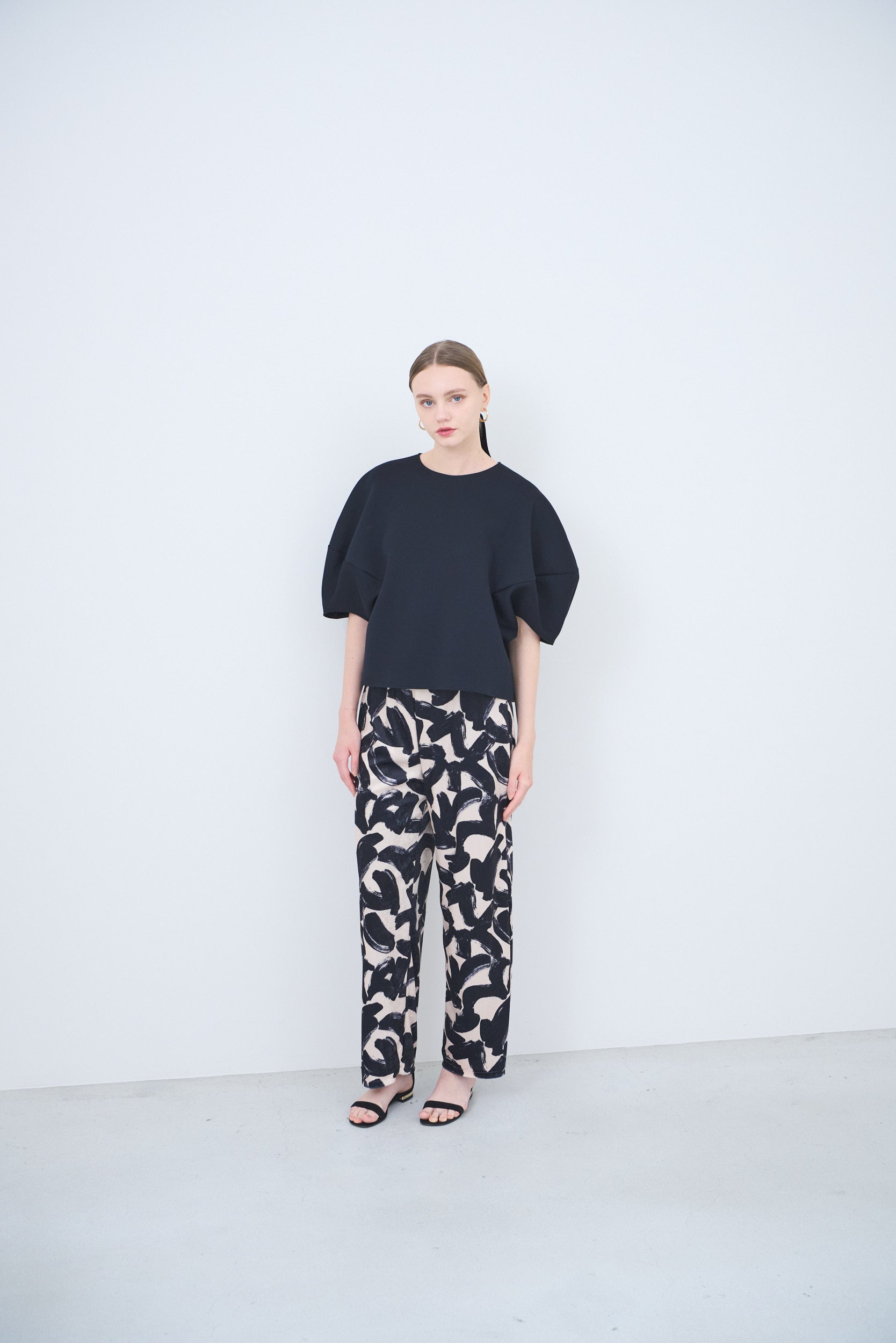 Velour ink wave pants – LIten.online