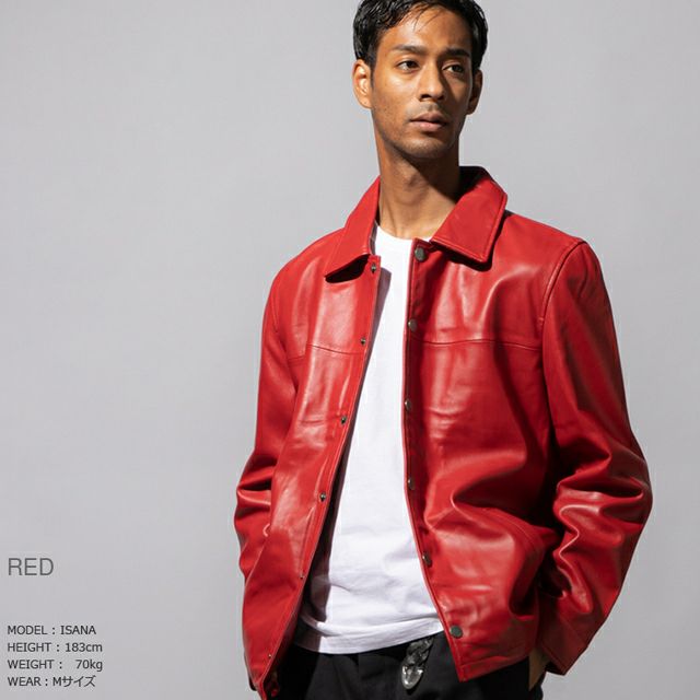 Liugoo Leathers 本革 コーチジャケット メンズ リューグーレザーズ