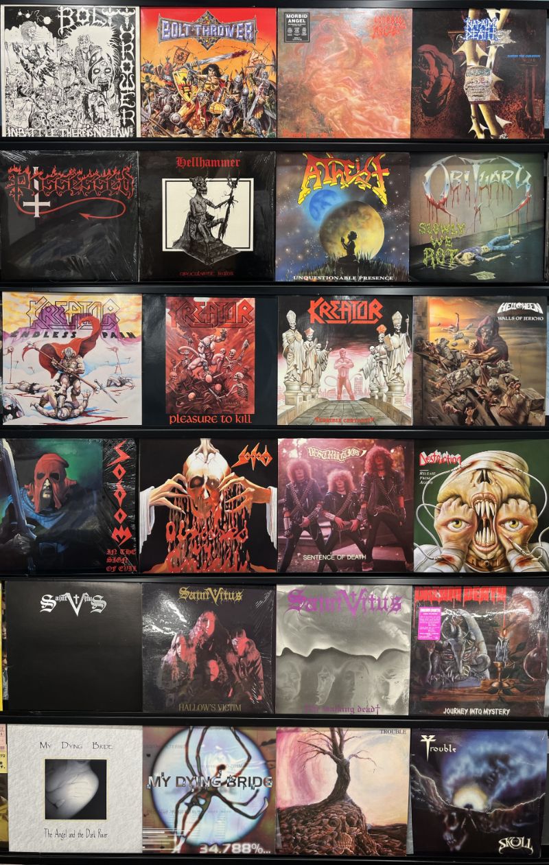 オンライン出品致しました。→8/4(日)HARD ROCK/HEAVY METAL廃盤