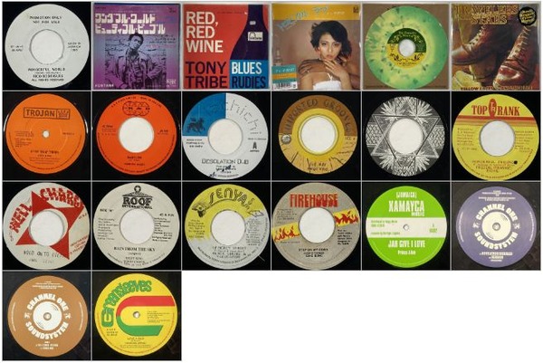 まとめ売り7インチレコード レゲエ 150枚セット まとめ売り7インチ