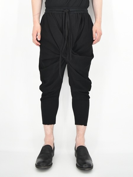 JULIUS[ユリウス] / GORDINI Shirring Crotch Indirect Pants