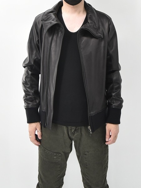 ripvanwinkle リップヴァンウィンクル レザーG-1ジャケット 通販