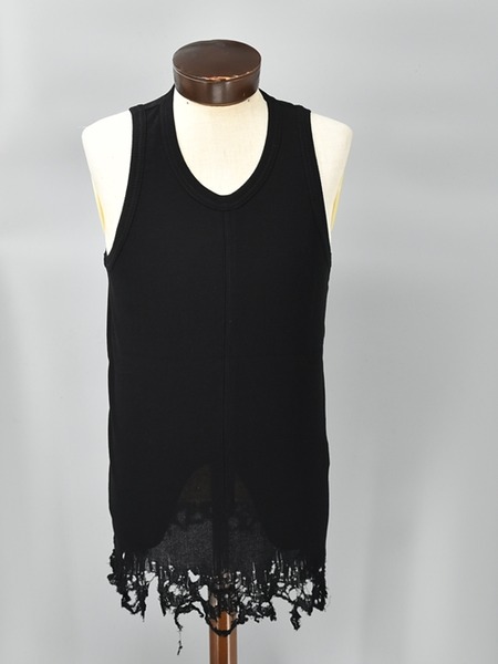 JULIUS[ユリウス] / GORDINI / 859CUM6-D DESTROY TANK TOP デストロイ