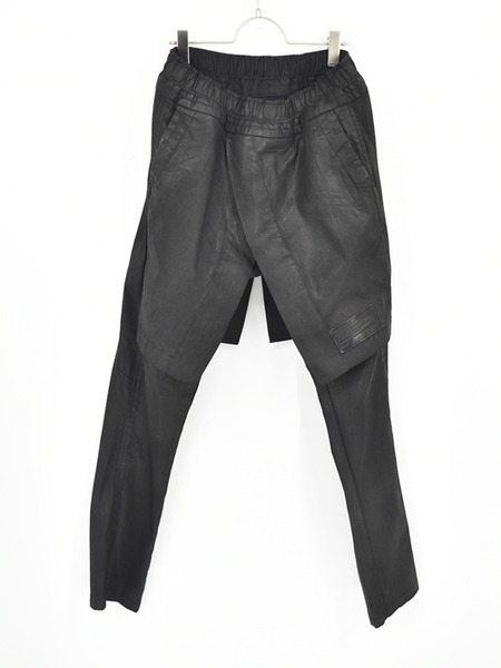 JULIUS[ユリウス] アタッチドサイドレススカートパンツ レイヤード