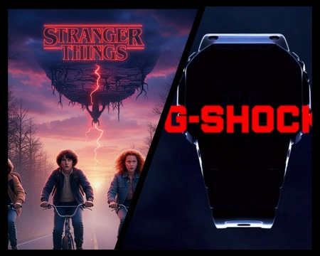 ストレンジャーシングス × G-SHOCK”が年内発売か。2023年にカシオ