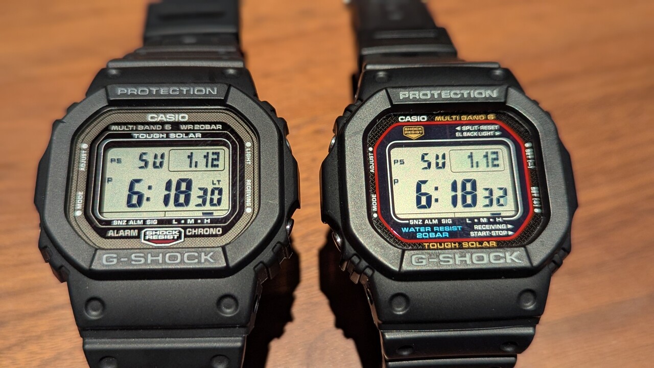 これがG-SHOCK”神モデル”！「GW-5000U-1JF」。初代からのDNAを