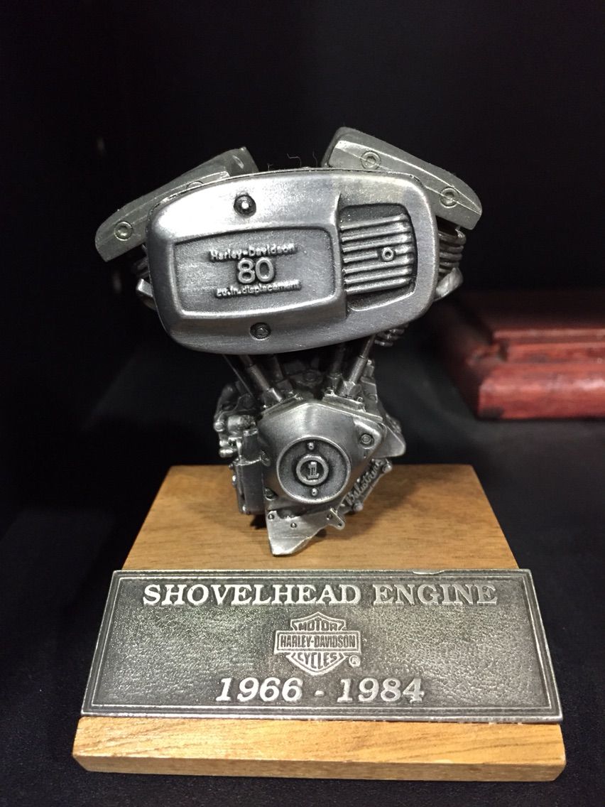 こんな物にもハーレーが！その44 エンジンオブジェ : ハーレー
