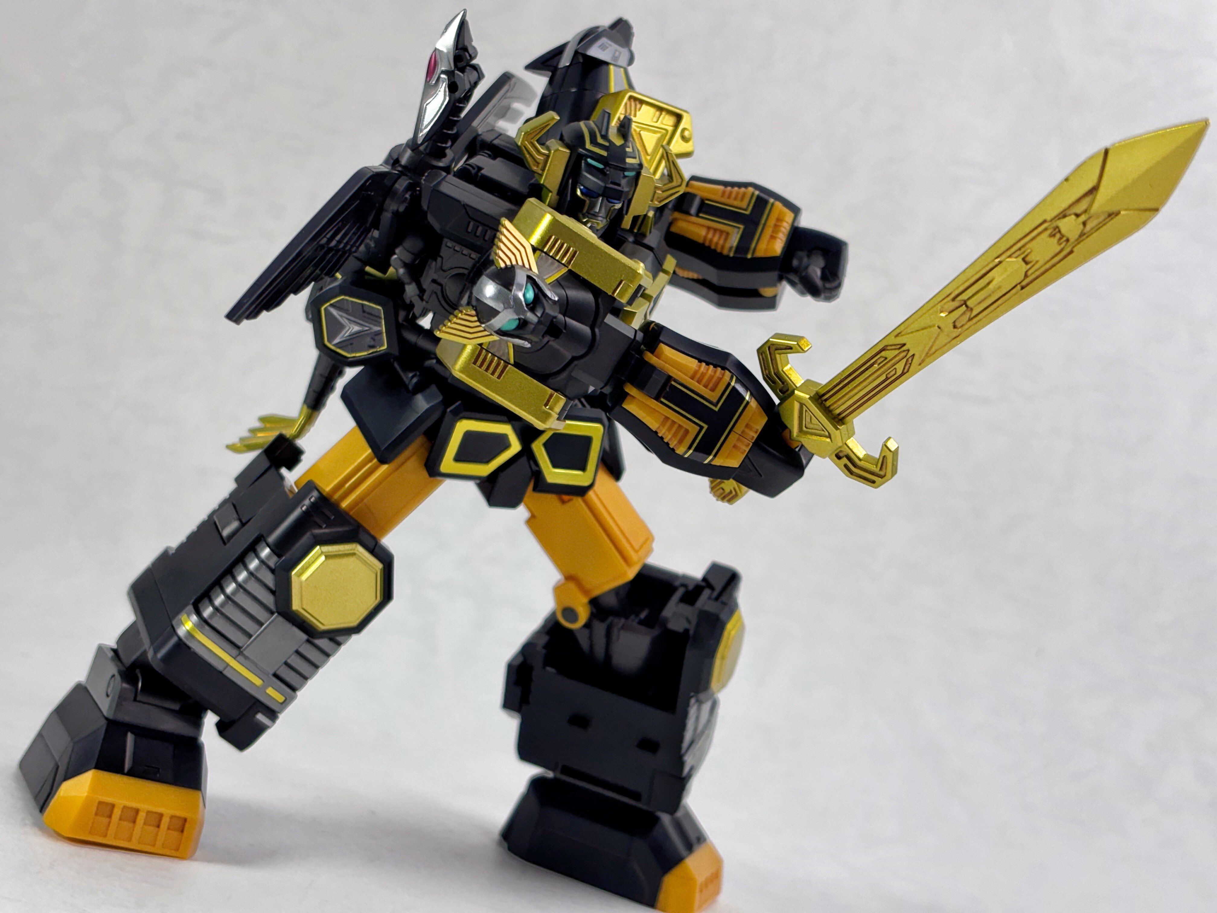 SMP 星獣合体 ギンガイオー ブラックバージョン レビュー : えるけーえぬ