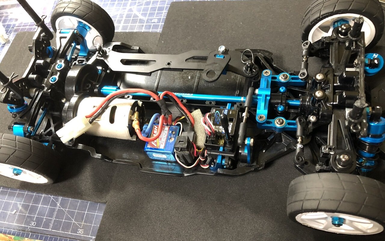 タミチャレに向けてTT-02をマジメに作ります その1 : 小学生の息子と