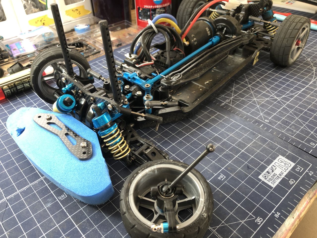 冬支度その3 TT-02 typeS タミチャレGT仕様 : 小学生の息子とラジコン