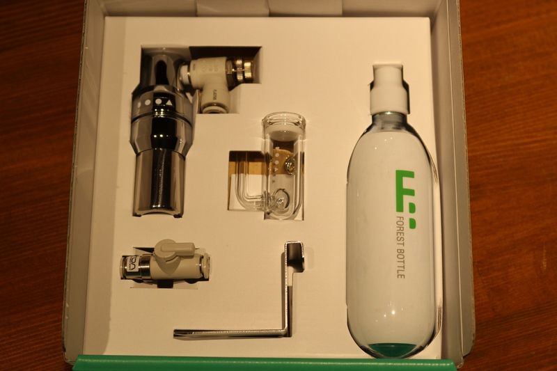 DOOA CO2システムキットを設置してみました : アクアマリン