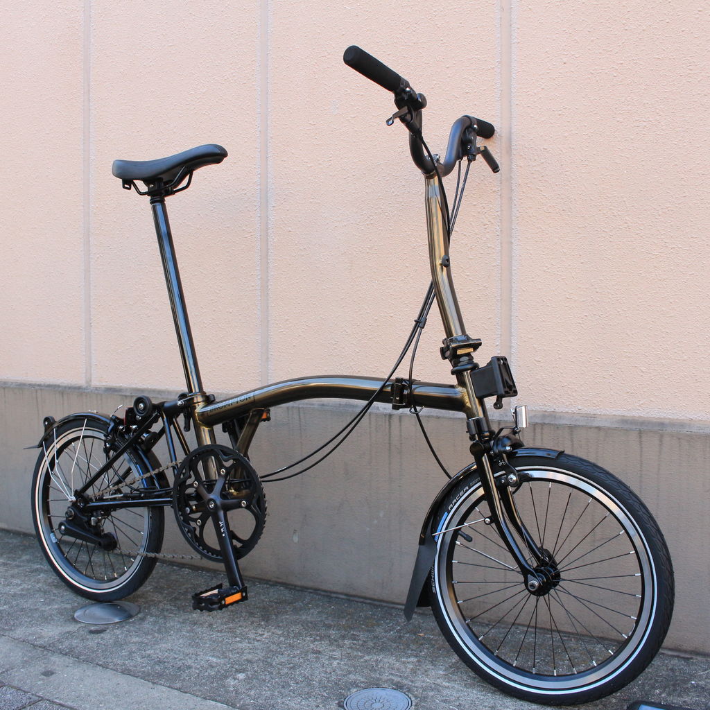 BROMPTON［BLACK EDITION］ M2L-X、S2L-X 入荷しました : wadacycle news