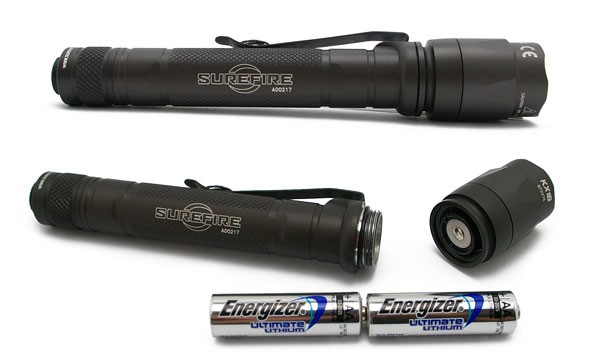 SUREFIRE E2L AA 単三電池使用のシュアファイアー！ : アカリセンター