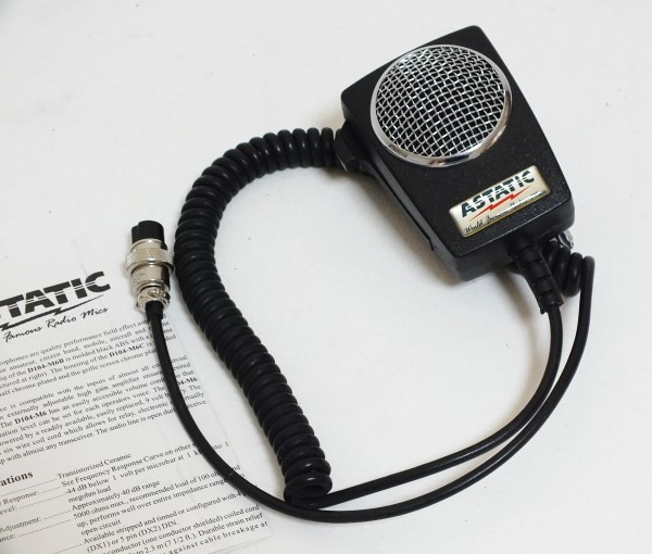 Astatic 575-M6 ロックスイッチ付き 整備品 ASTATIC 575-M6 セラミック