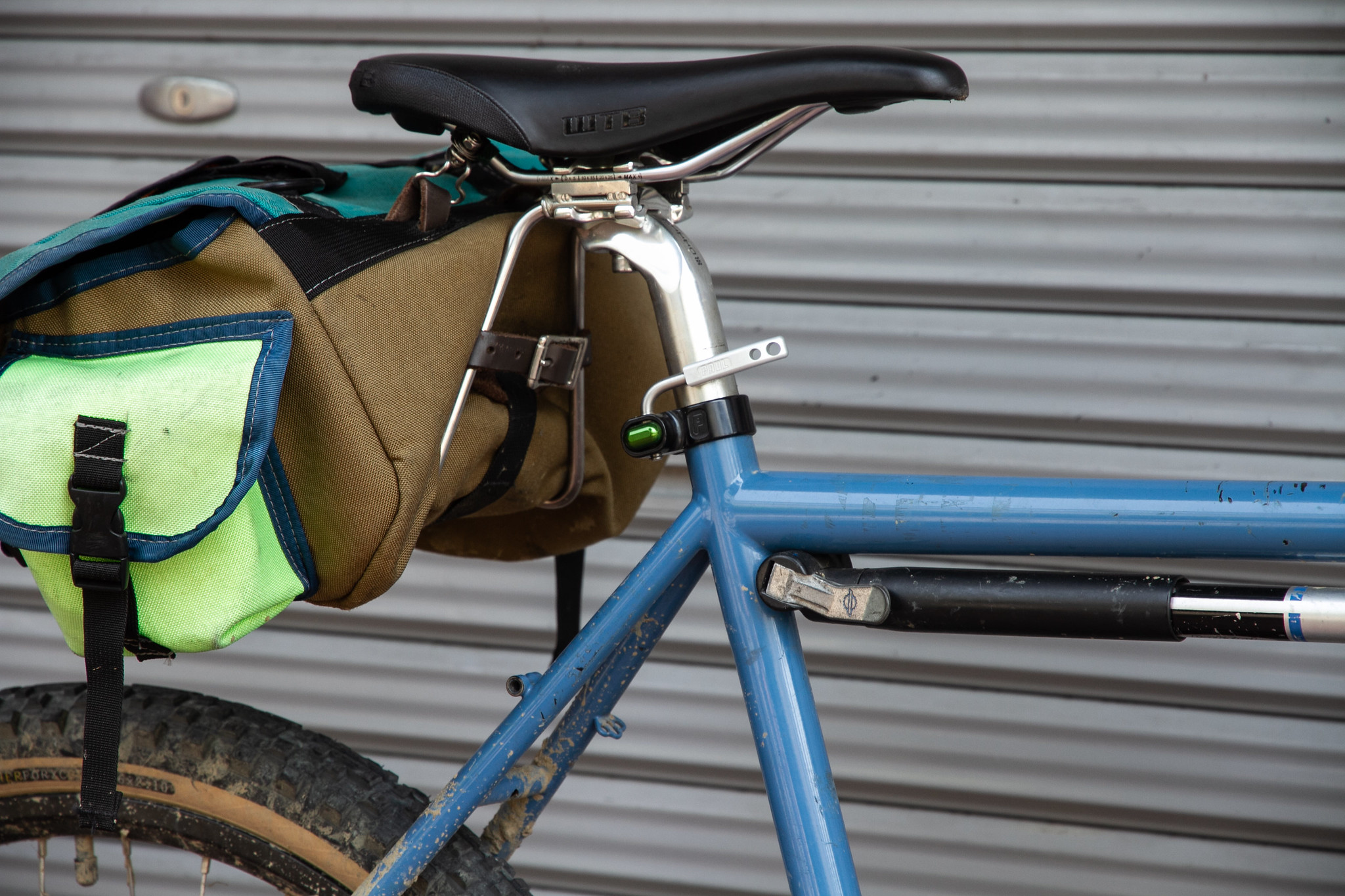 OCEAN AIR CYCLES × NITTO* erlen saddle bag support 2.0 - BLUE LUG