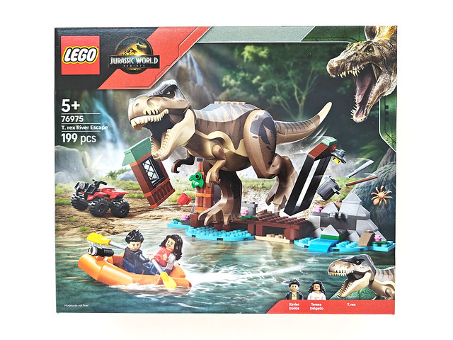 LEGO Jurassic World Rebirth T. rex River Escape (76975) Review