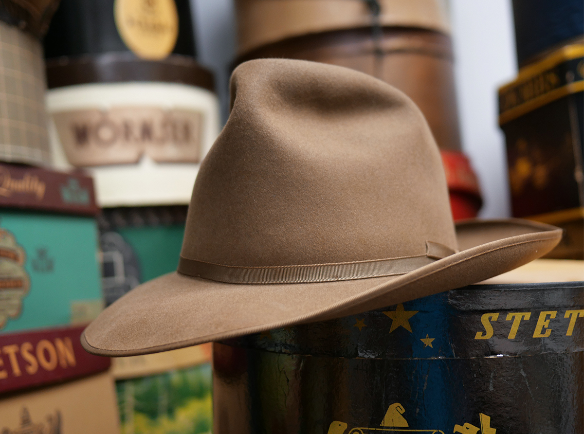 ジョニーデップ愛用 STETSON ストラトライナー フェドラ 1950s