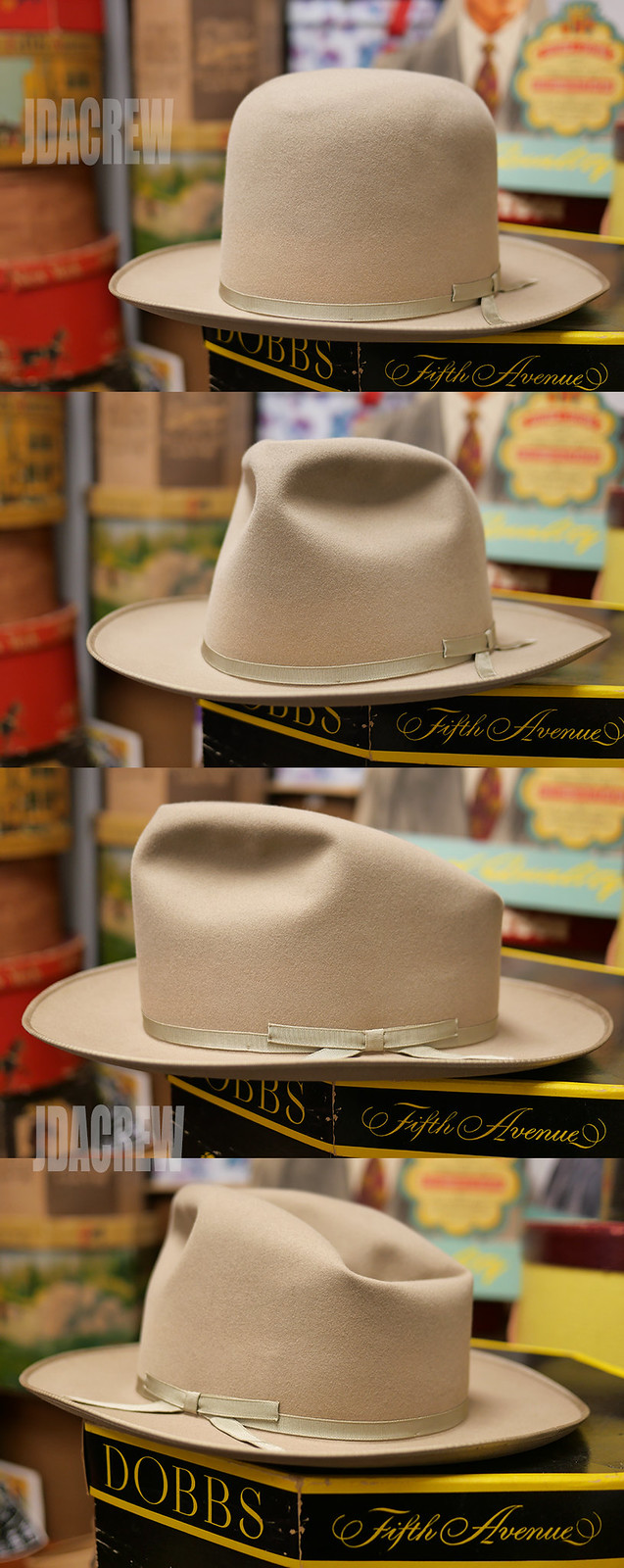 DOBBS】ドブスカーキグレービンテージハットJDACREW