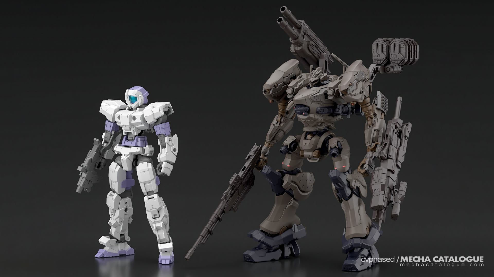 30MM “Armored Core VI” Kits Finally Revealed! Nightfall and Steel