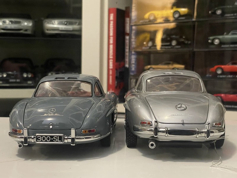 Mercedes 300SL Gullwing - Minichamps vs Kyosho | DiecastXchange Forum