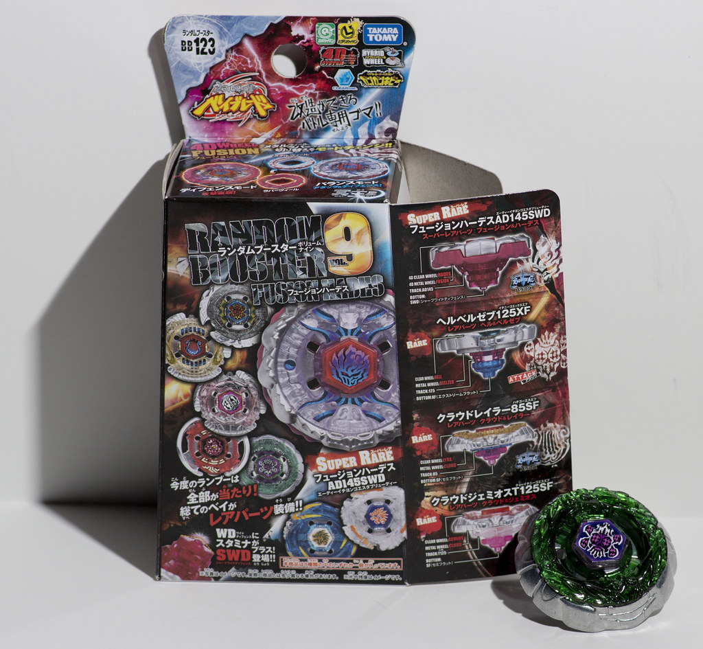 Beyblade BB-123 - Bakushin Beelzeb (T125XF Attack) | Flickr