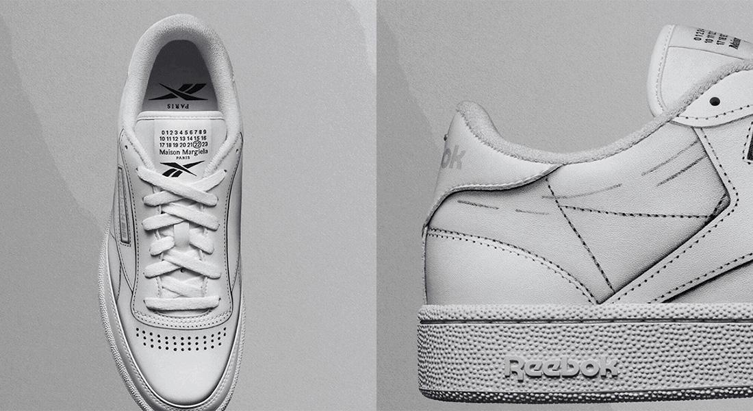 だまし絵」がテーマのメゾン・マルジェラ×リーボック最新コラボ