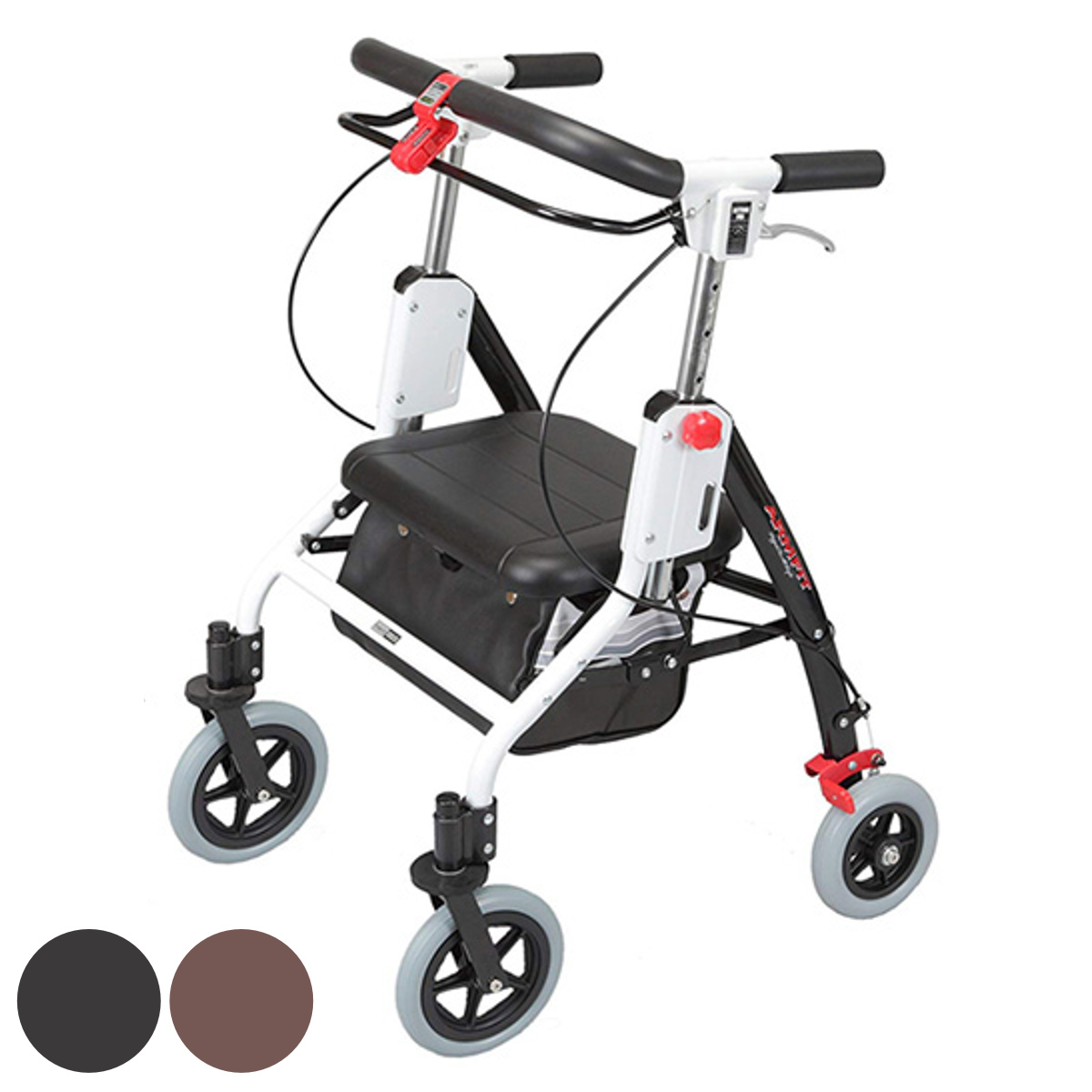 歩行車 介護 アームフィット 速度調整可 肘置きなし 折りたたみ バッグ