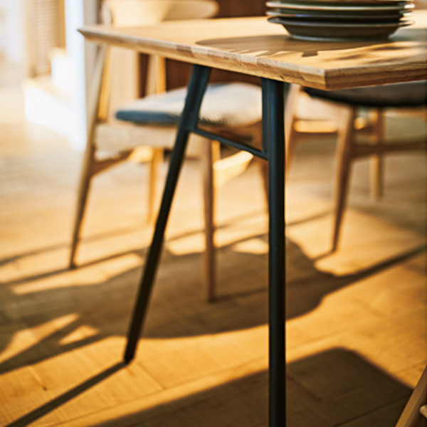 dショッピング |ダイニングテーブル 脚 2脚組 スチール脚 ハの字