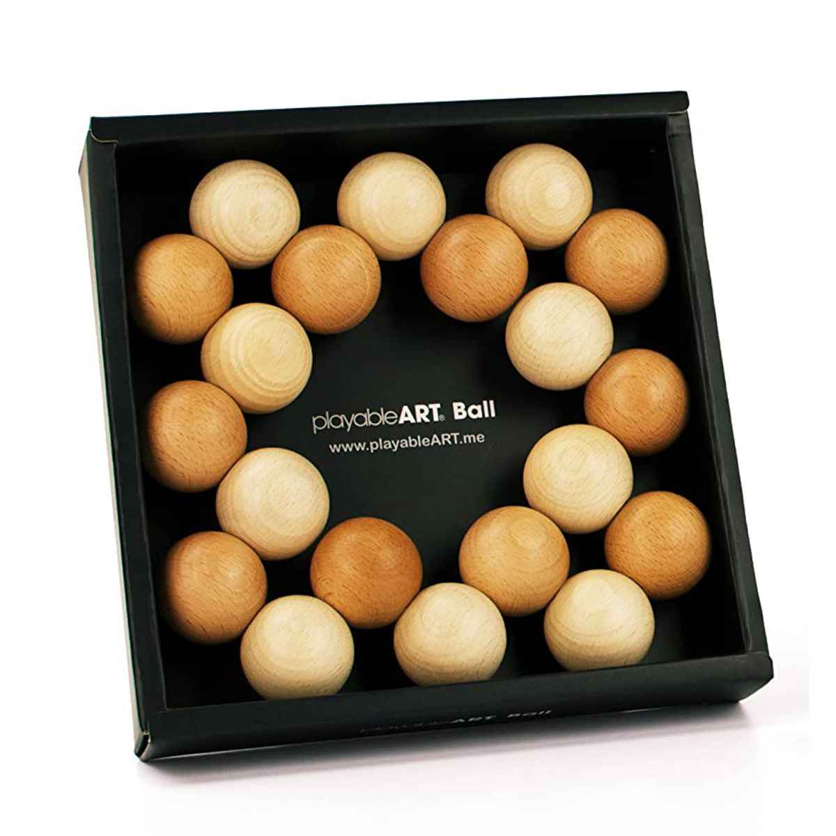 おもちゃ 木製 知育 PlayableARTBall-Natural （ 知育玩具 アート