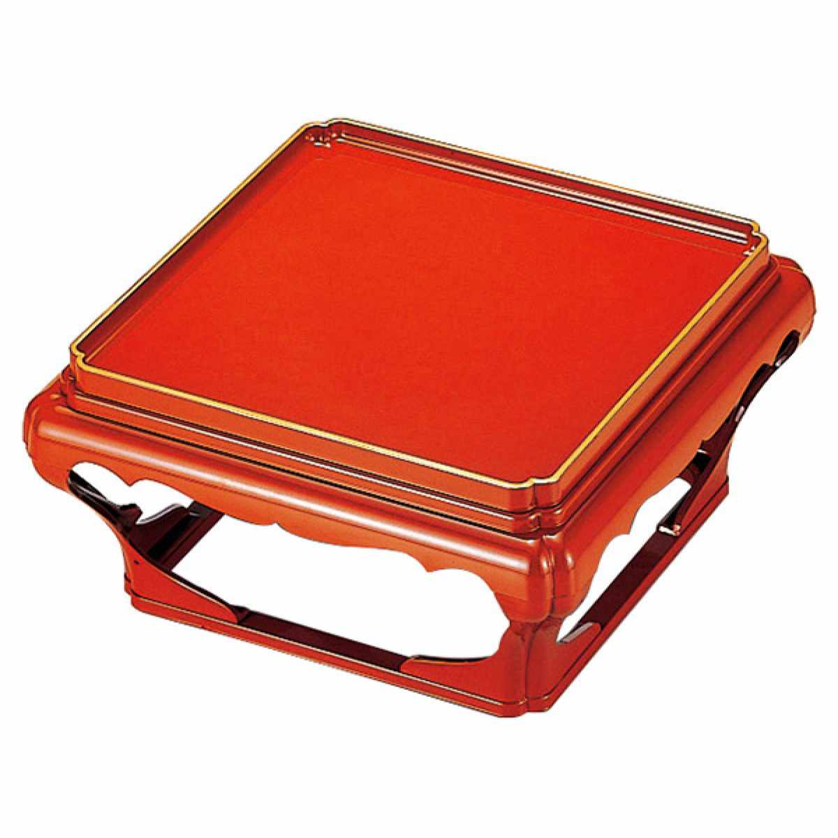 殿様膳 仁ノ膳 片面タイプ 足付 朱天金 お膳 業務用 （ 本膳料理